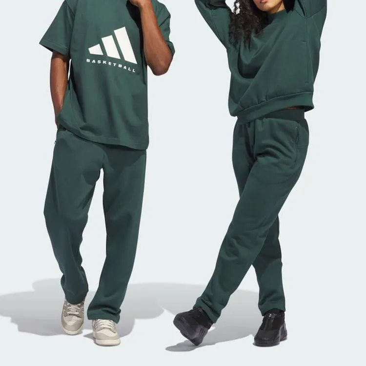 Adidas THE 2024 COLLECTION Knitted Sweatpants Unisex Mineral Green-2