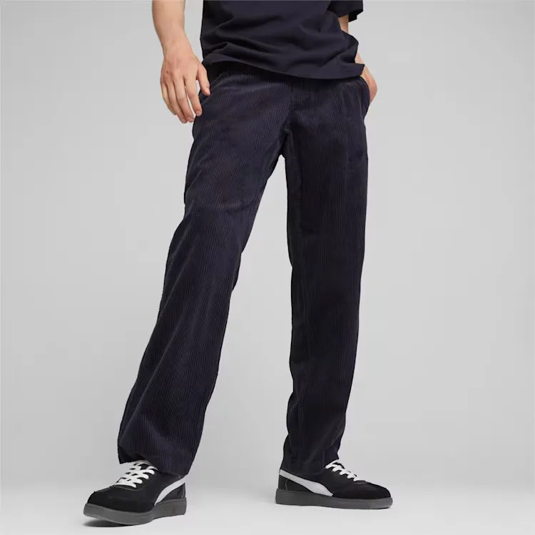 PUMA Casual Pants Unisex Dark Blue-4