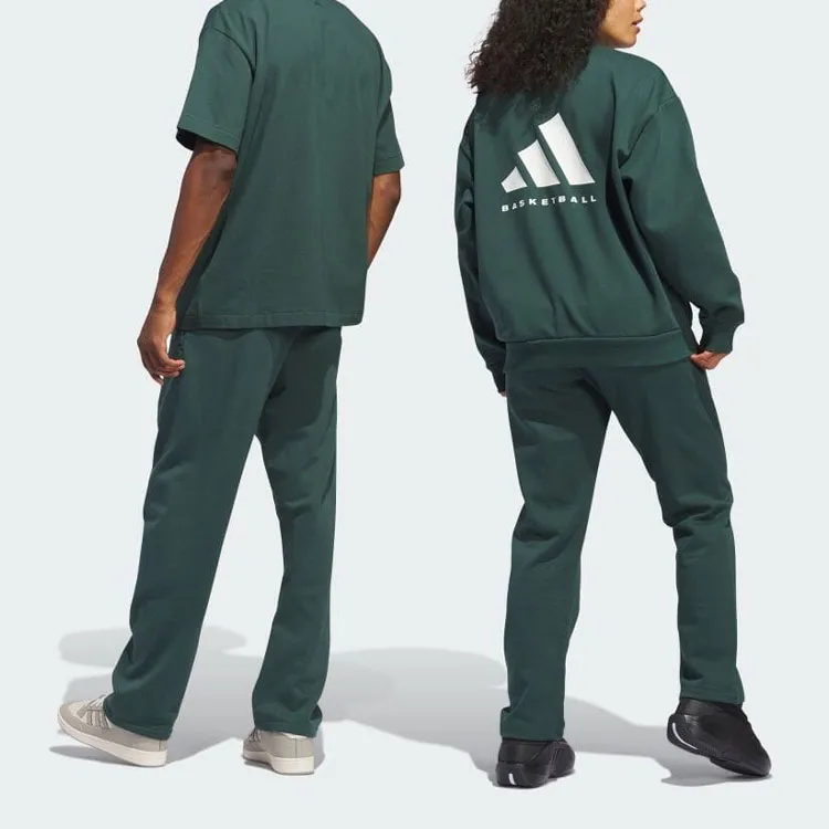 Adidas THE 2024 COLLECTION Knitted Sweatpants Unisex Mineral Green-3