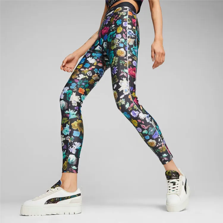 PUMA × LIBERTY AOP Leggings Women's Multicolor-4