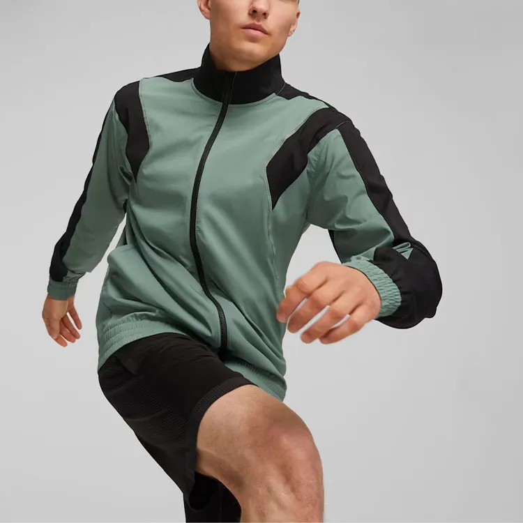 PUMA Fit Jackets Men Olive-3