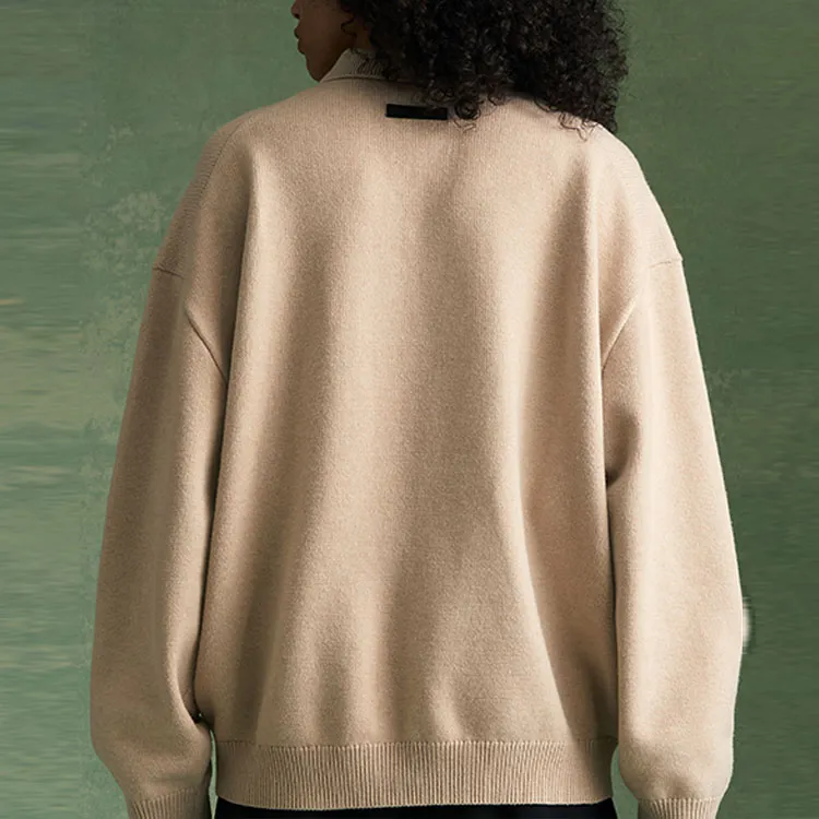 Fear Of God Essentials Kids Knit Polo-4