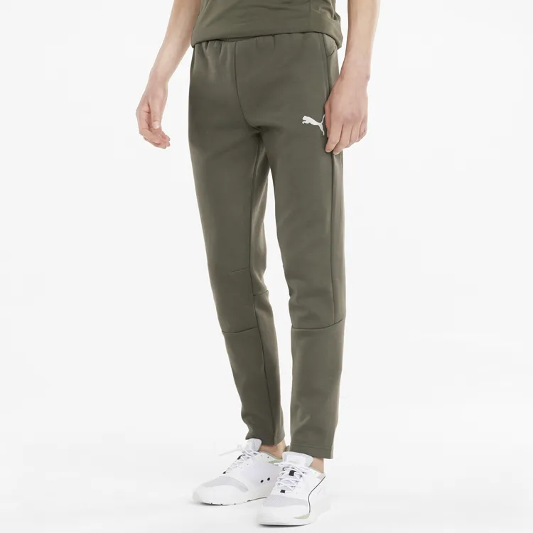 PUMA EVOSTRIPE Casual Pants Men Green-4