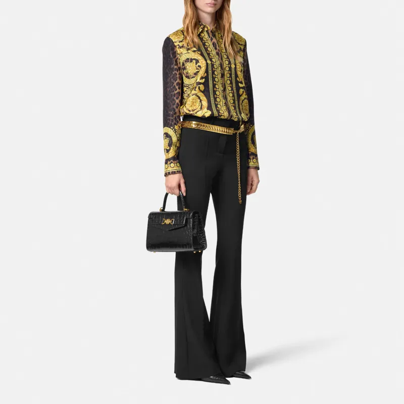 VERSACE Wild Barocco Long Sleeved Shirt-3
