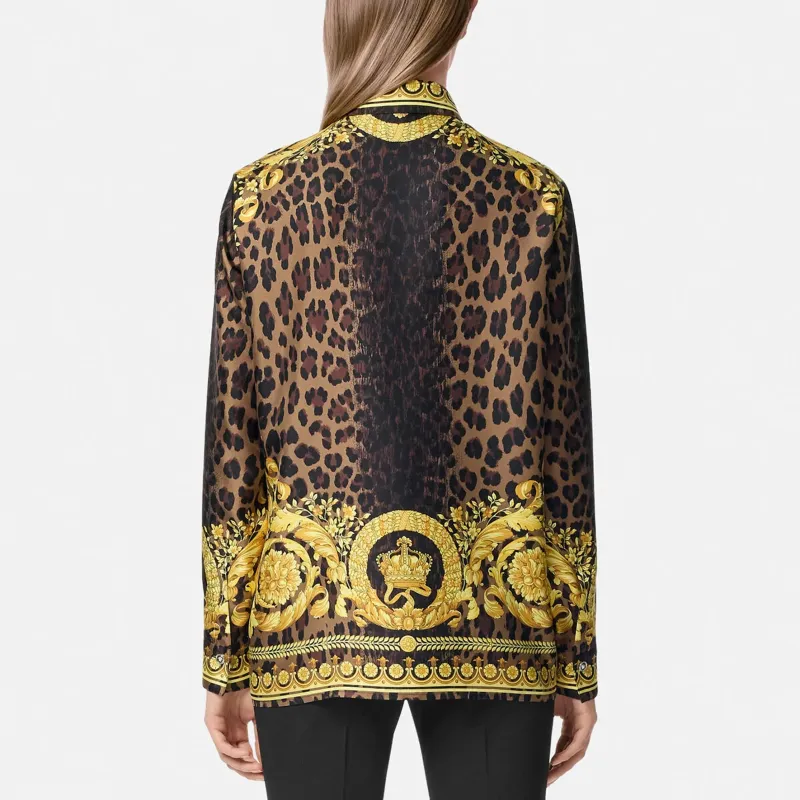 VERSACE Wild Barocco Long Sleeved Shirt-2