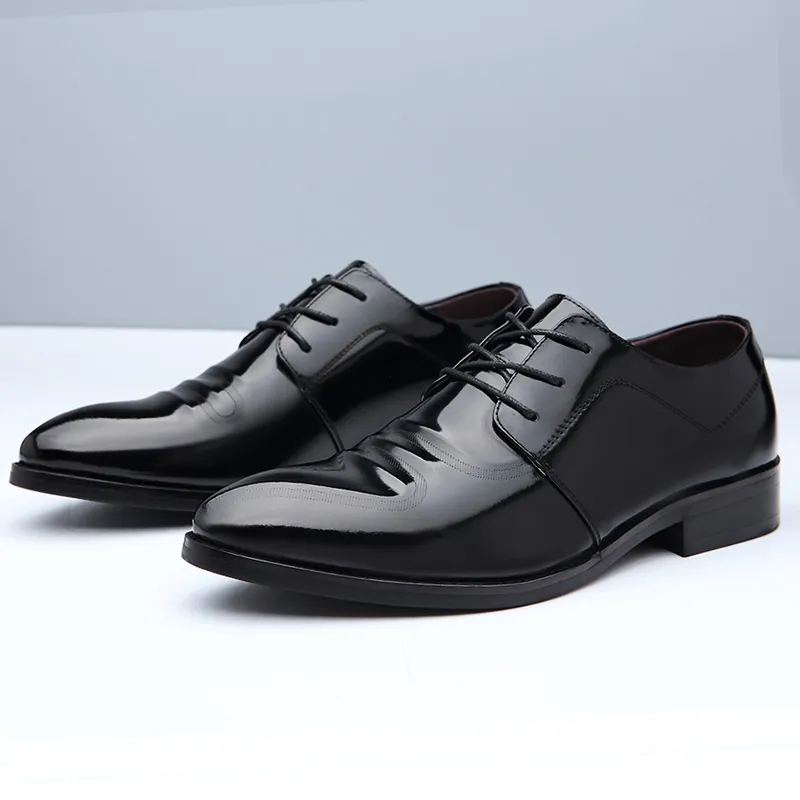 SHUPATE Dress Shoes Men's Black-4