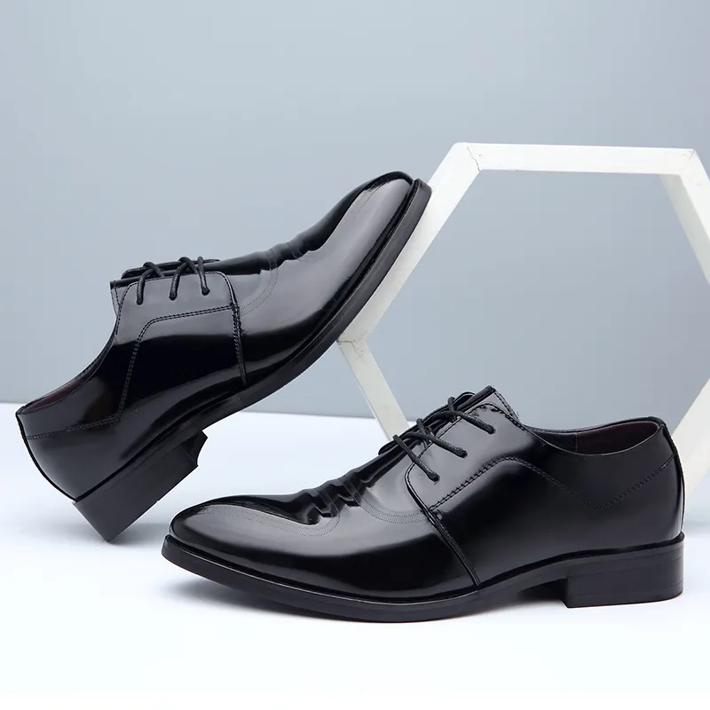 SHUPATE Dress Shoes Men's Black-3