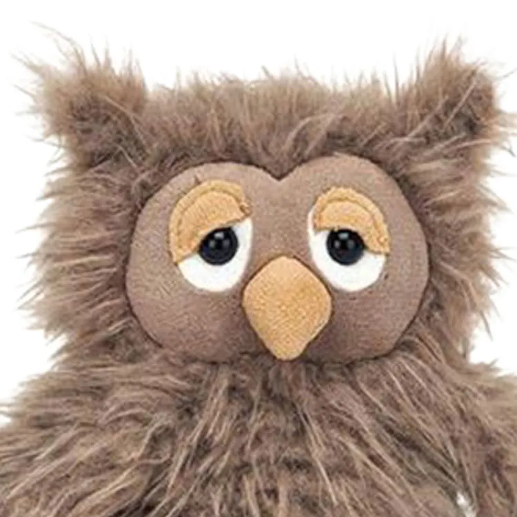 JELLYCAT Bird Collection Owl Dolls Plush Doll 12cm Height-2