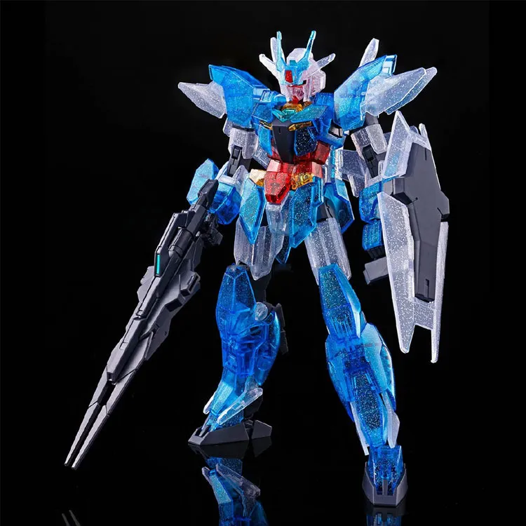 BANDAI Event Exclusive HGBD R 1/144 Gundam Build Divers, Core Gundam, Earth Gundam Model Kits Multicolor Transparent-1
