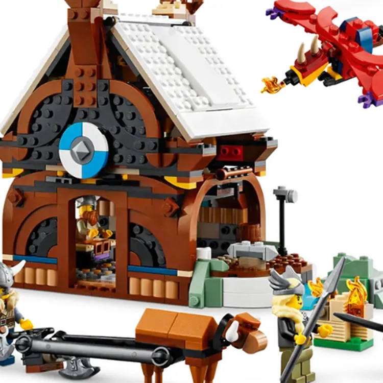 LEGO Creative Versatile Expert Collection Pirate Ship And The Earth Serpent Building Blocks 1192pcs 31132-2