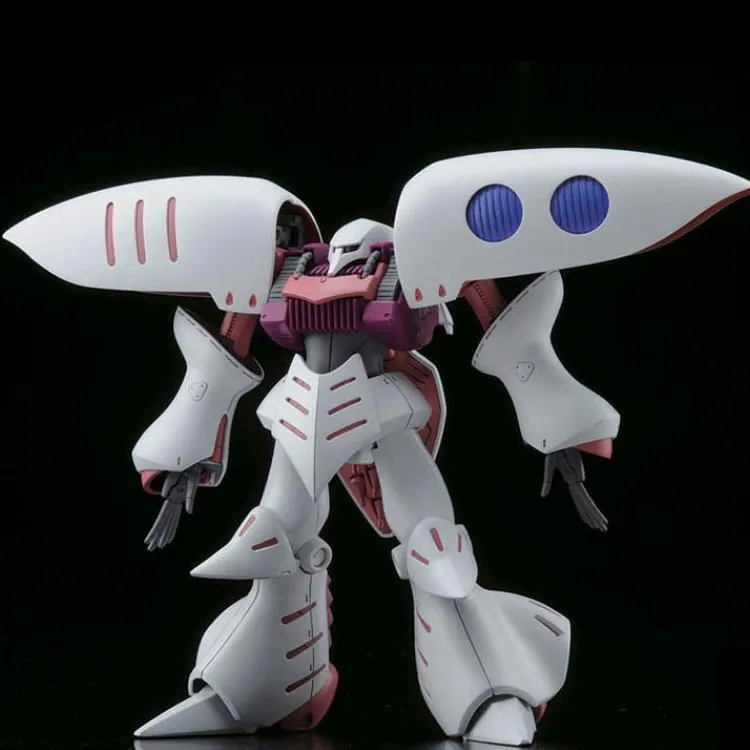 BANDAI HGUC Mobile Suit Zeta Gundam 195 Gundam Revive Qubeley Model Kits White-1