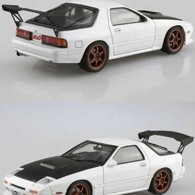 AOSHIMA Head Text D High Bridge Cool FC3S RX 7 05962 Model Kits-3