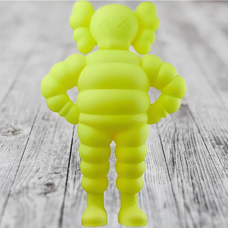 KAWS Chum Vinyl Figure Yellow 2022-2