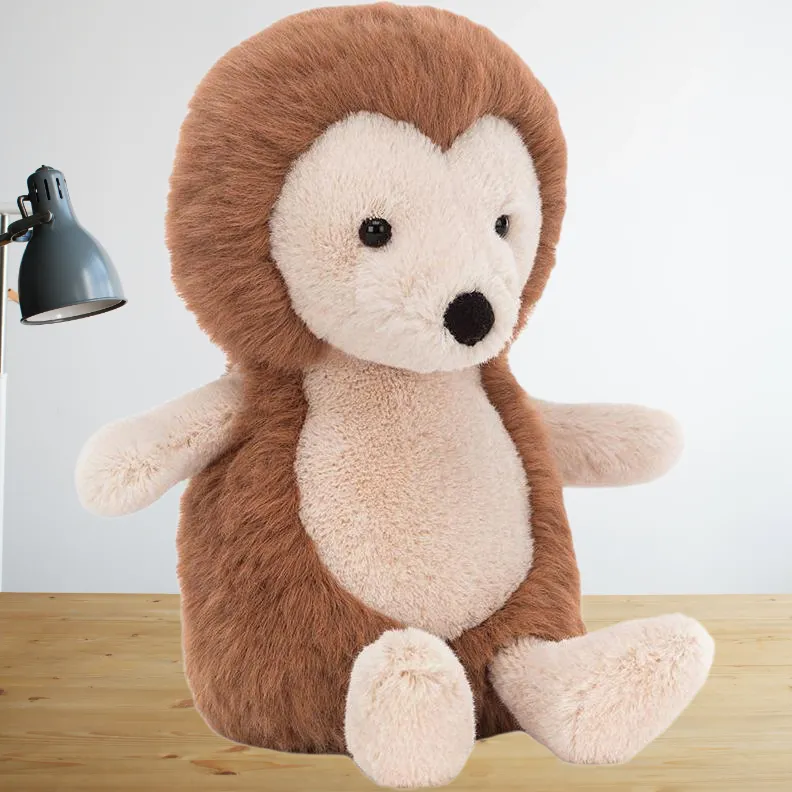 JELLYCAT Forest Animal Collection Willow Hedgehog Dolls Plush Doll 20cm Height In Sitting Posture-3