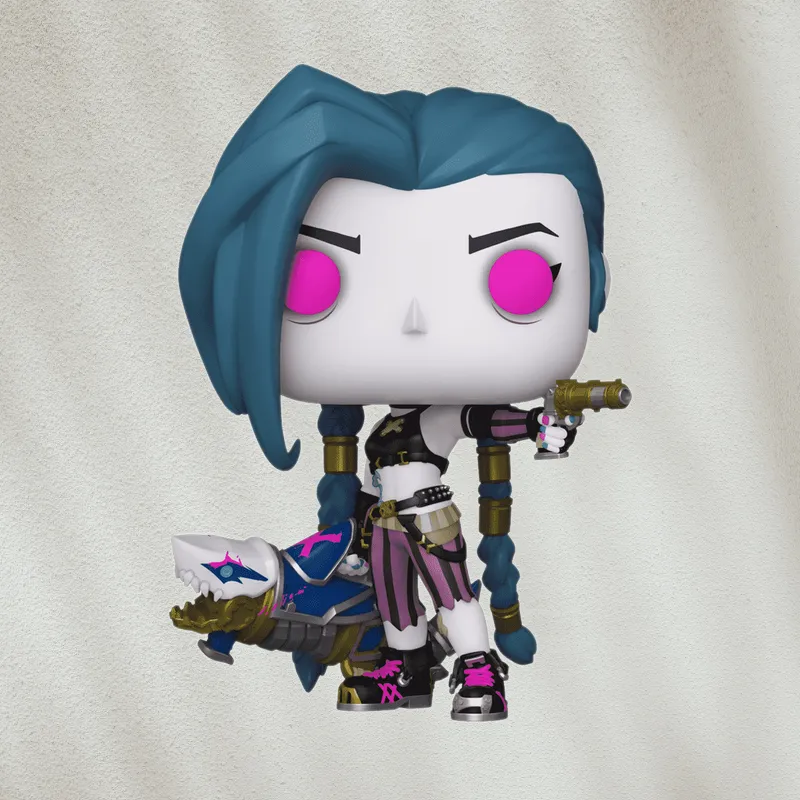 Funko League Of Legends Double City War LOL Kinkso Chibi Figures-3