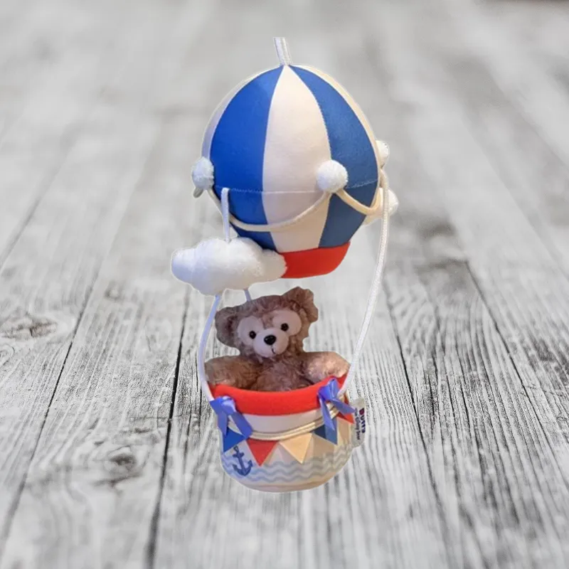 Disney Duffy Hot Air Balloon Cartoon Plush Dolls Plush Pendant Trumpets High-1