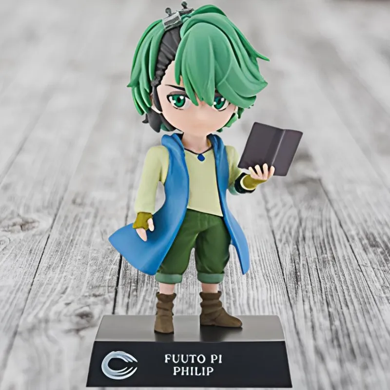 BANPRESTO Ichiban Kuji, Kamen Rider W × Fudō Detective C Prize DEFORME X Fudō Detective, Philip Chibi Figures-3