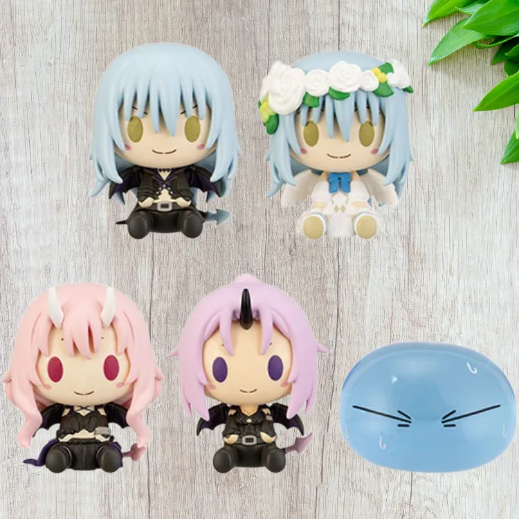 BANPRESTO Ichiban Kuji, Reincarnated As A Slime E Souvenir, Theme Doll Set Chibi Figures-2