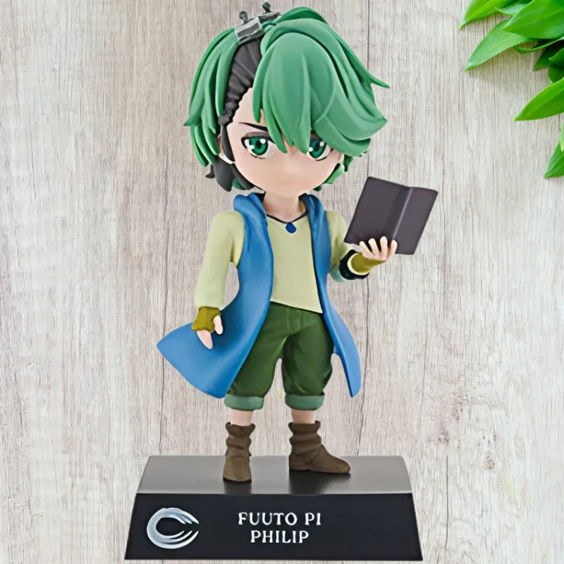 BANPRESTO Ichiban Kuji, Kamen Rider W × Fudō Detective C Prize DEFORME X Fudō Detective, Philip Chibi Figures-2