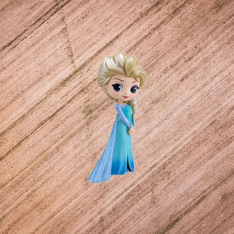 BANPRESTO Disney Characters, Elsa Glitter Line Chibi Figures-3