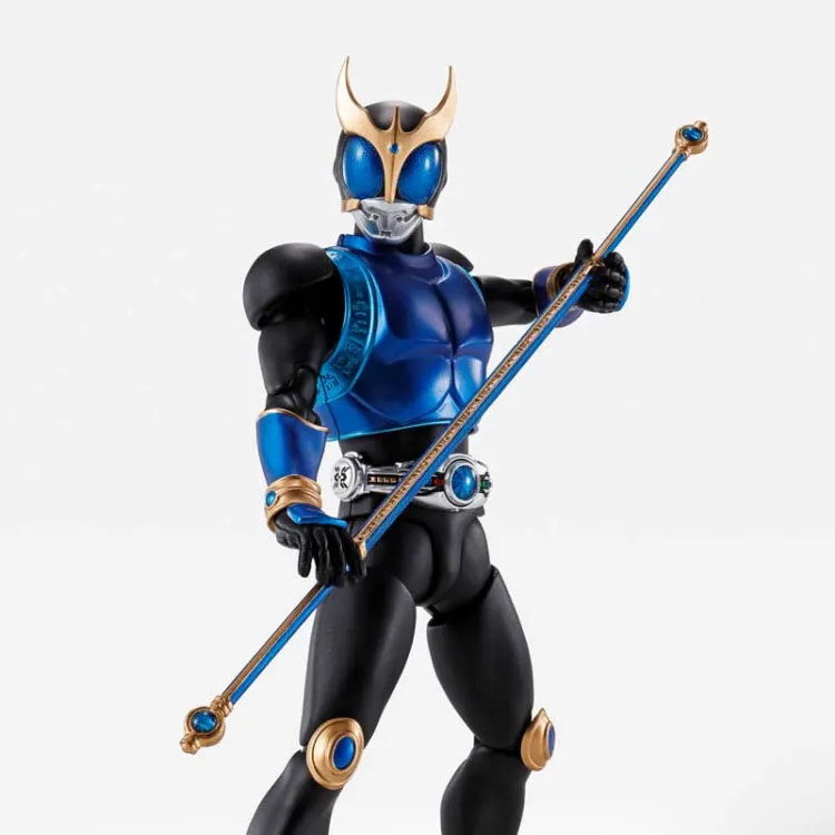 BANDAI Kamen Rider S.H.F True Bone Sculpture, Kuuga Scale Figures 14.5cm-1