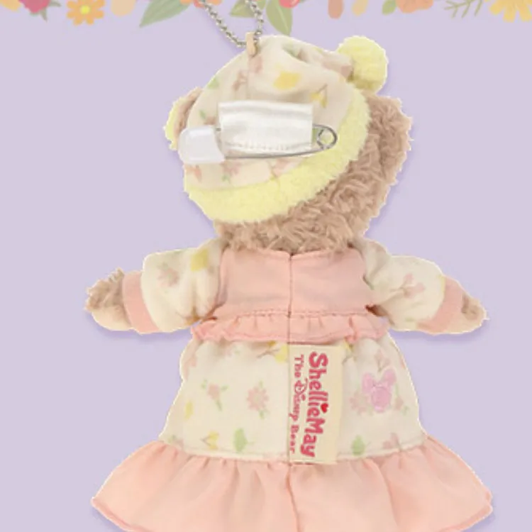 Disney ShellieMay Wearing Pajamas Dolls Plush Pendant Small Size Tall-3