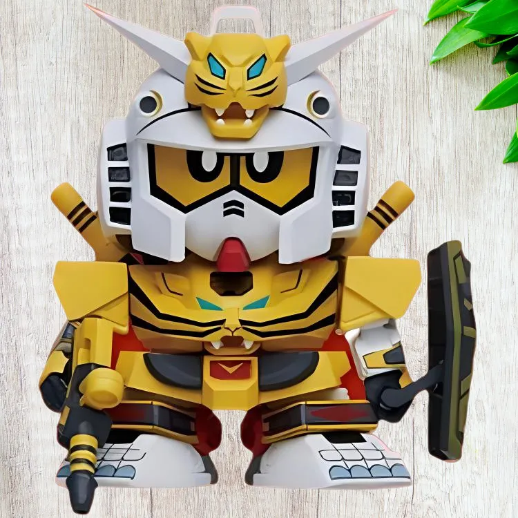 BANDAI Ichiban Kuji Chinese Zodiac Gundam B Reward Tiger SD Chibi Figures-2