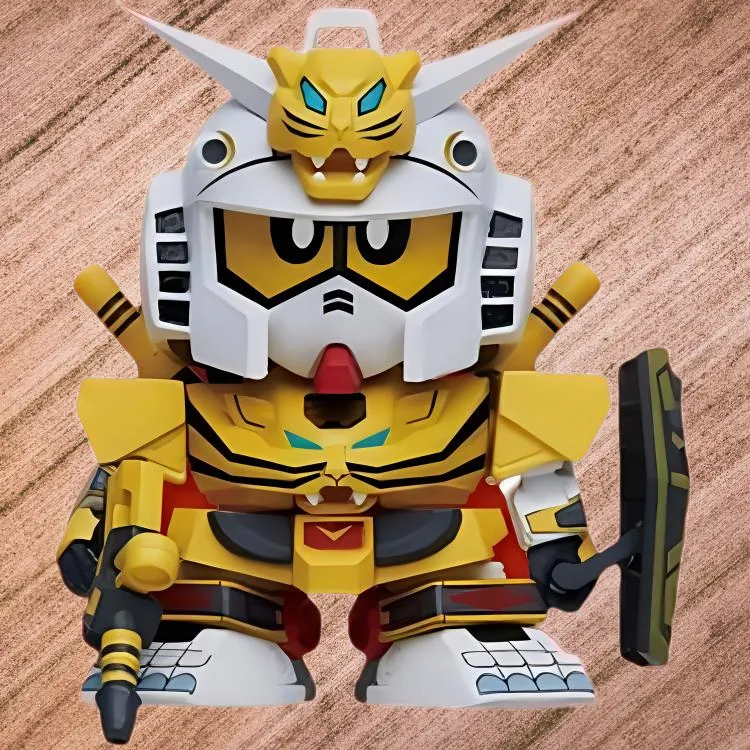 BANDAI Ichiban Kuji Chinese Zodiac Gundam B Reward Tiger SD Chibi Figures-3