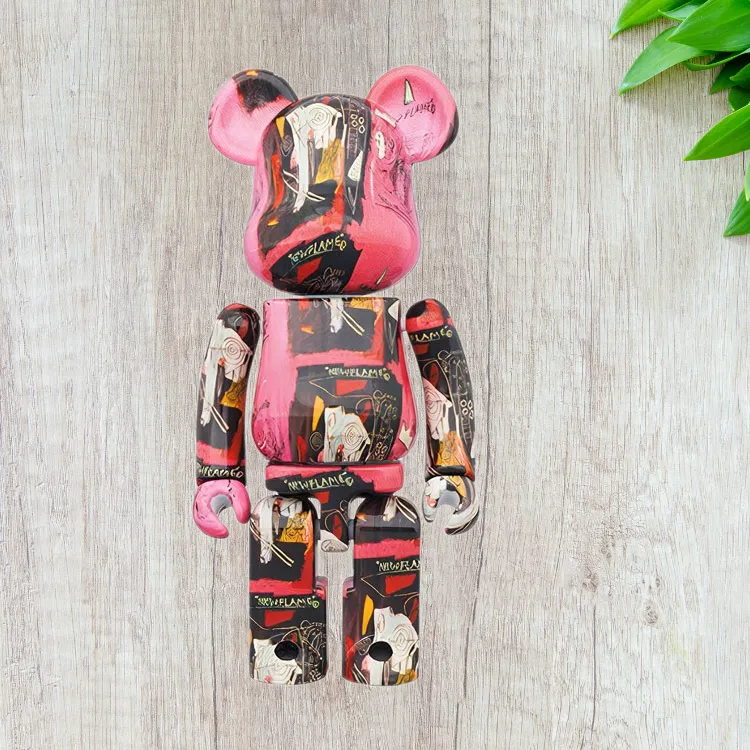Bearbrick Chogokin Andy Warhol X Jean Michel Basquiat-2
