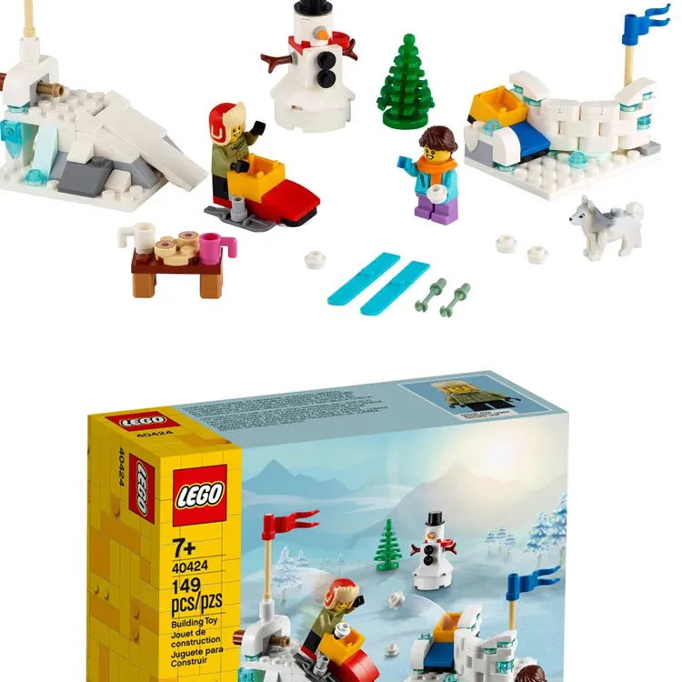 LEGO Winter Snowball Fight Target Exclusive Set 40424-2