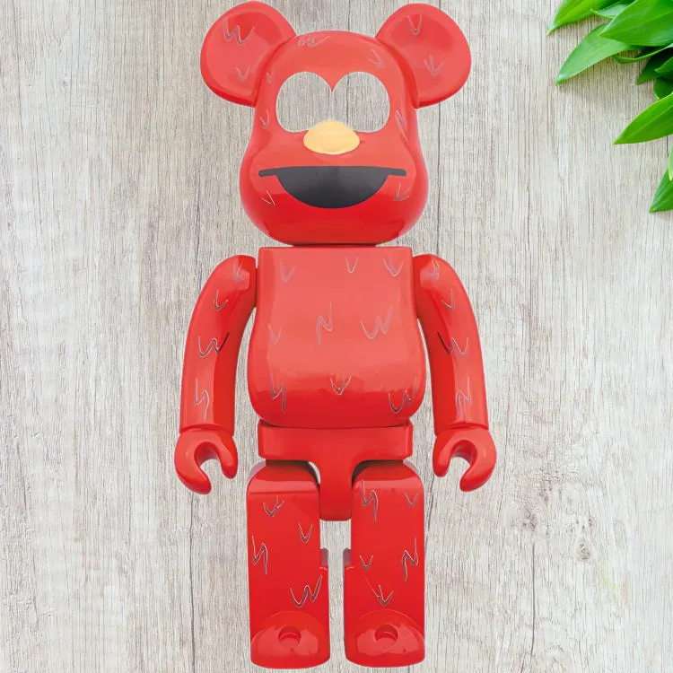 BE@RBRICK X Sesame Street Elmo Red-2