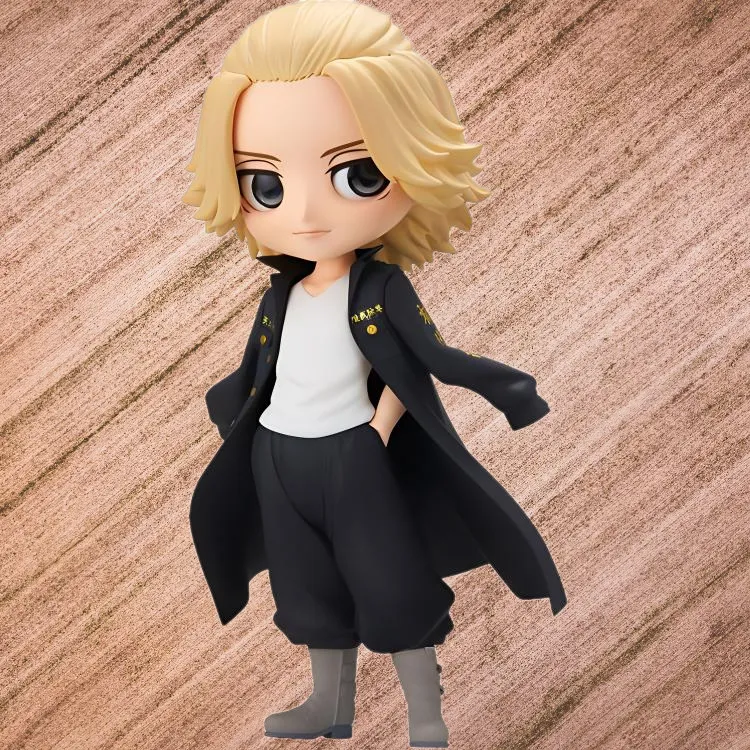BANPRESTO Eyewear Factory Q Posket Tokyo Revengers Tokyo Revengers Manjiro Sano Model A Chibi Figures-3