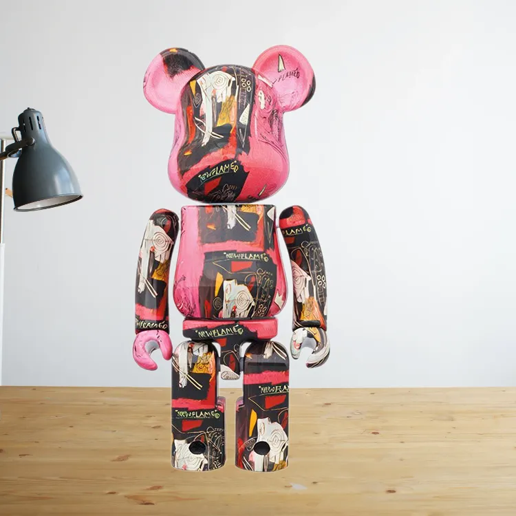 Bearbrick Chogokin Andy Warhol X Jean Michel Basquiat-1