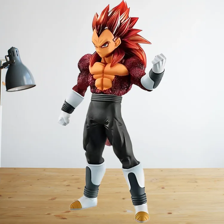 BANPRESTO Vegeta Glass Factory, Ichiban Kuji, Super Saiyan 4, Fourth Mission, D Reward Scale Figures-2