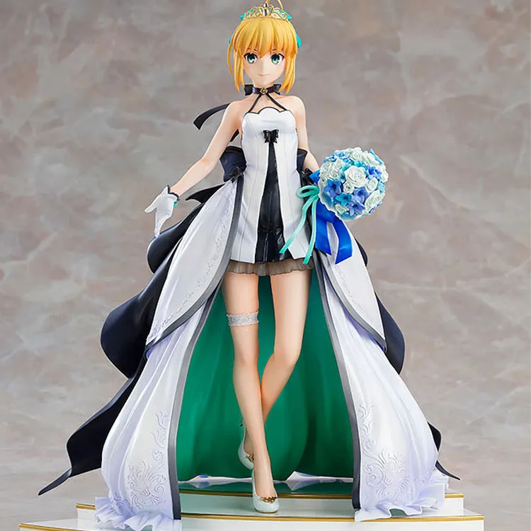 GSC Fate 15th Anniversary Commemoration Saber Formalwear 24cm Scale Figures-3