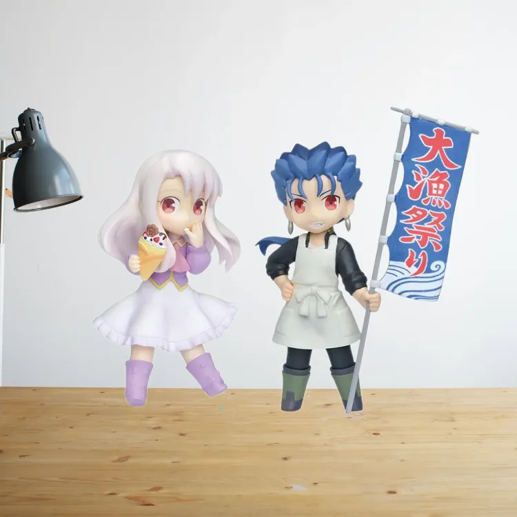 SEGA Illyasviel Von Einzbern, Cu Chulainn FGO Emiya's Family's Meal Today, Illyasviel+Cuchulainn Bonus Gifts-4