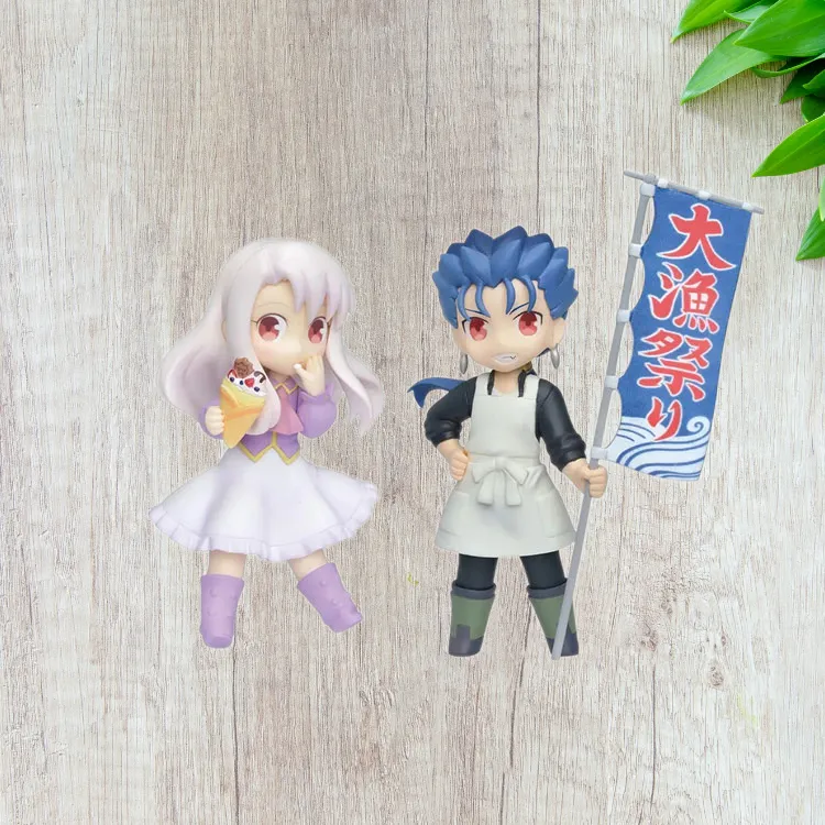 SEGA Illyasviel Von Einzbern, Cu Chulainn FGO Emiya's Family's Meal Today, Illyasviel+Cuchulainn Bonus Gifts-3