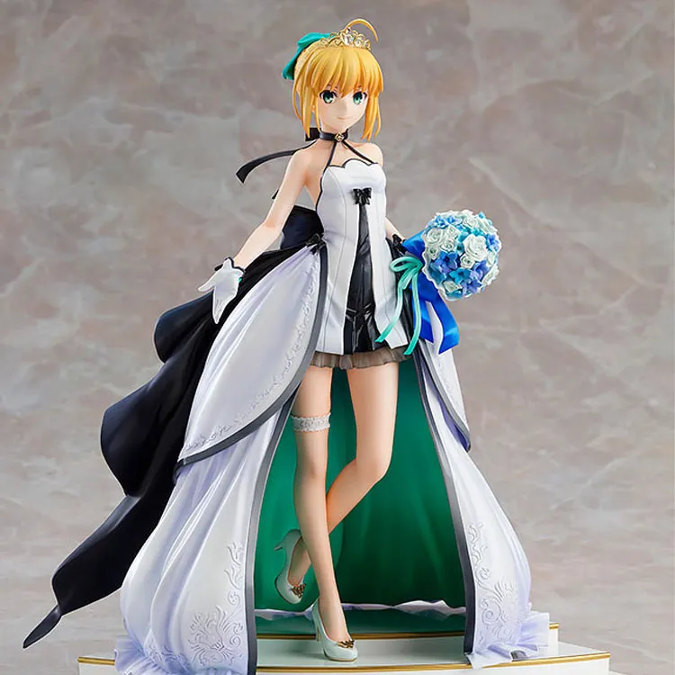 GSC Fate 15th Anniversary Commemoration Saber Formalwear 24cm Scale Figures-2