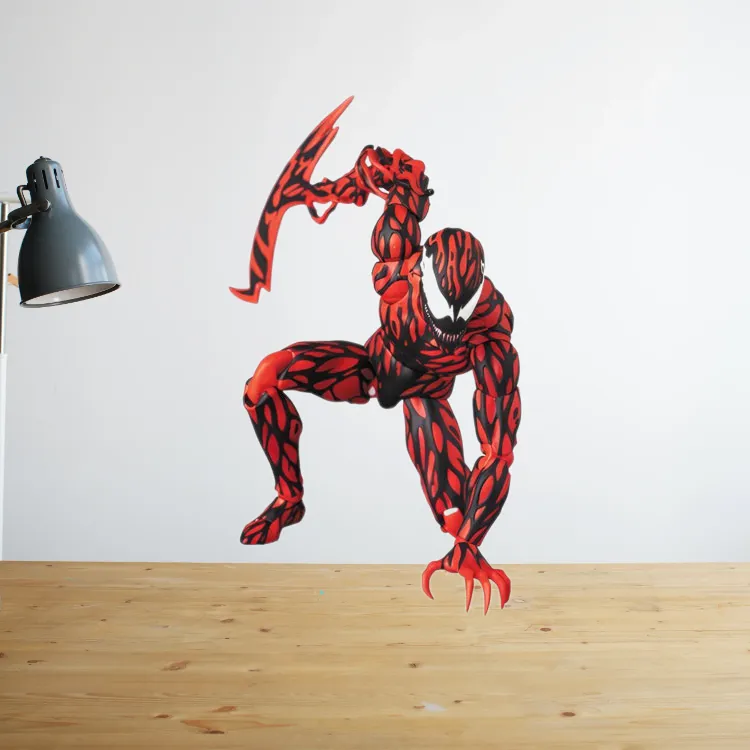 Medicom Toy Spider Man MAFEX Marvel Comics Carnage Articulated Scale Figures-3