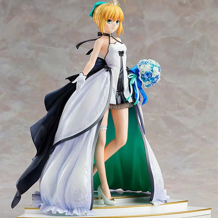 GSC Fate 15th Anniversary Commemoration Saber Formalwear 24cm Scale Figures-1
