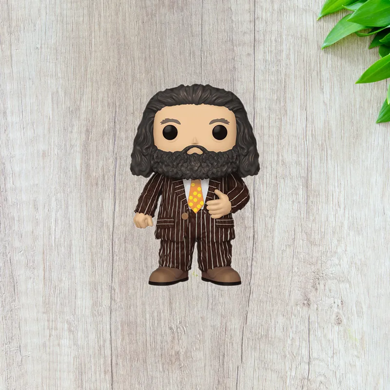 Funko Rubeus Hagrid Harry Potter 'The Prisoner Of Azkaban' Hagrid's Dragon Leather Coat Styling Plus Size Chibi Figures-3