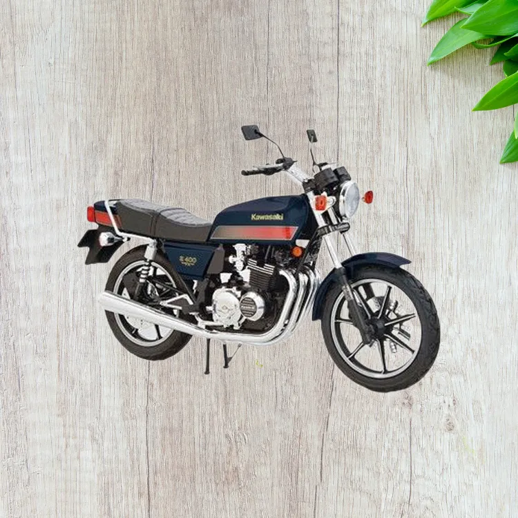 AOSHIMA 1/12 Kawasaki KZ400E Z400FX Model Kits-1