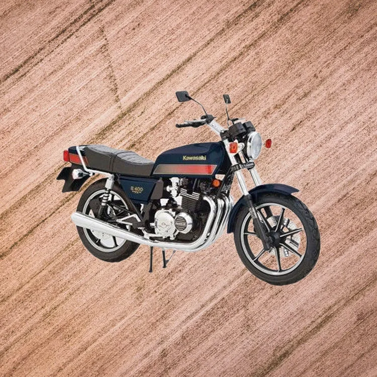 AOSHIMA 1/12 Kawasaki KZ400E Z400FX Model Kits-2