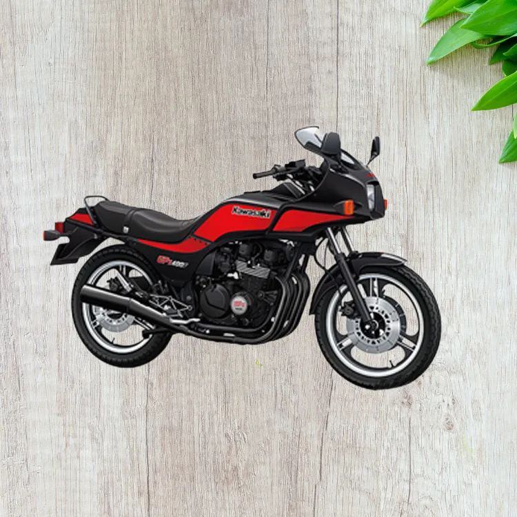 AOSHIMA 1/12 Kawasaki ZX400A2 GPz400F Model Kits-3