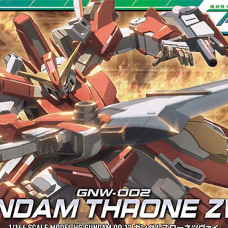 BANDAI Gundam 00 Angel Collection HG Collection 1/144 THRONE ZWEI Angel Size 2 Gundam Model Kits-3