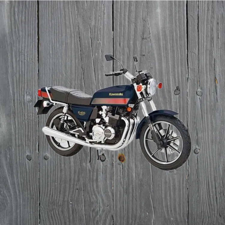AOSHIMA 1/12 Kawasaki KZ400E Z400FX Model Kits-3