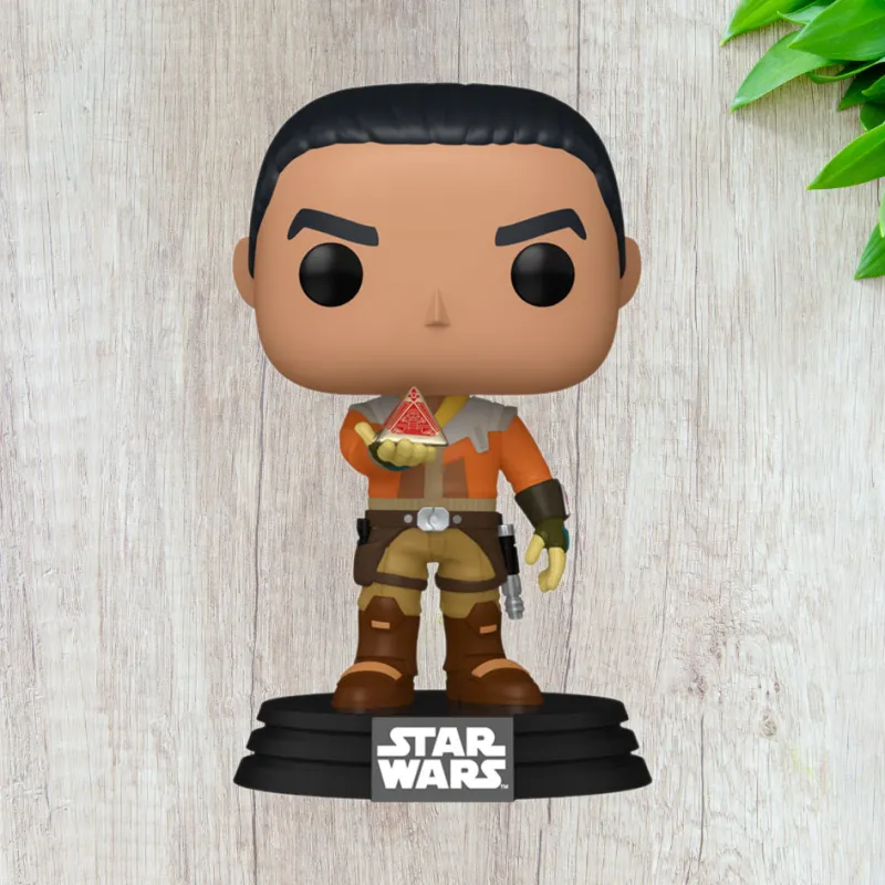 Funko Star Wars Characters Ezra Bridges Complete Holographic Recording Edition Chibi Figures-3
