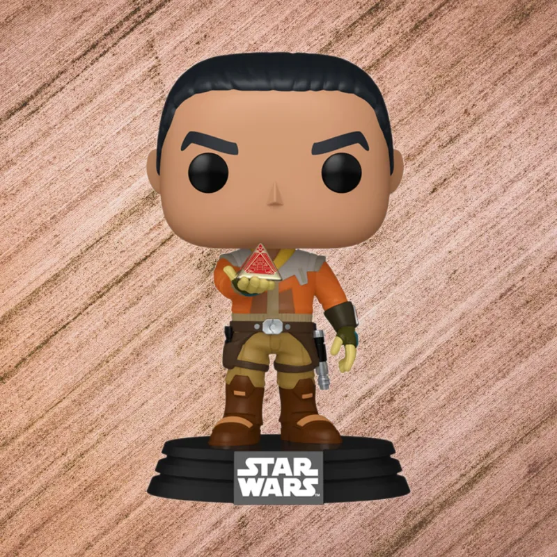 Funko Star Wars Characters Ezra Bridges Complete Holographic Recording Edition Chibi Figures-4