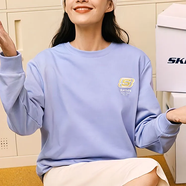 Skechers Sweatshirts Unisex Sweet Lavender/01DU-3