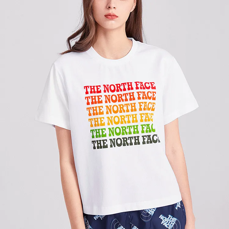THE NORTH FACE Set in Sleeve T Shirt Women's White-3